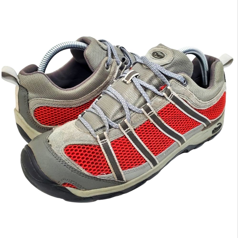 Chaco Shoes Redrock Mesh Crimson Hiking Trail Outdoor